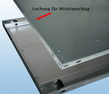 S40 Doppel-/Steckregal - Fachboden-Kantenhöhe 25 mm inkl. Lochung für Mittelanschlag