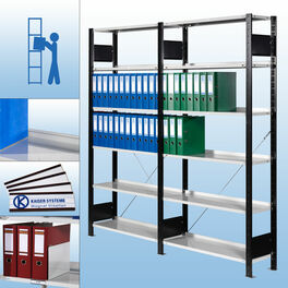 S40 Wand-/Steckregal - Grund- und Anbauregalsystem