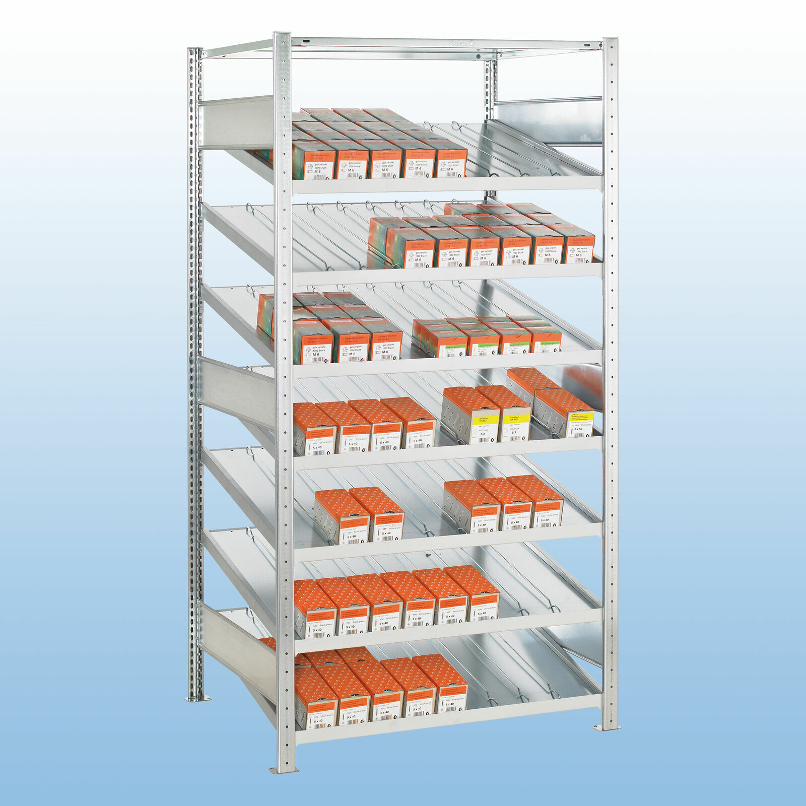 S20 Schragbodenregal Fur Kleinteile Schragbodenregale Bei Kaiser Systeme