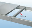 MP 13 Schwerlastregal - inkl. Unterzug zur Unterstützung der Stahlpaneele